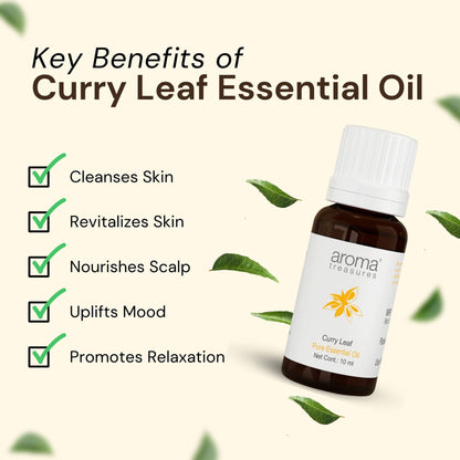 Aroma Treasures Curry Leaf Pure Essential Oil - Distacart