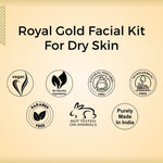Thumbnail for Aroma Treasure Royal Gold Facial Kit For Dry Skin - Single Time - Distacart