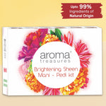 Thumbnail for Aroma Treasure Brightening Sheen Mani - Pedi Kit - Single Time - Distacart