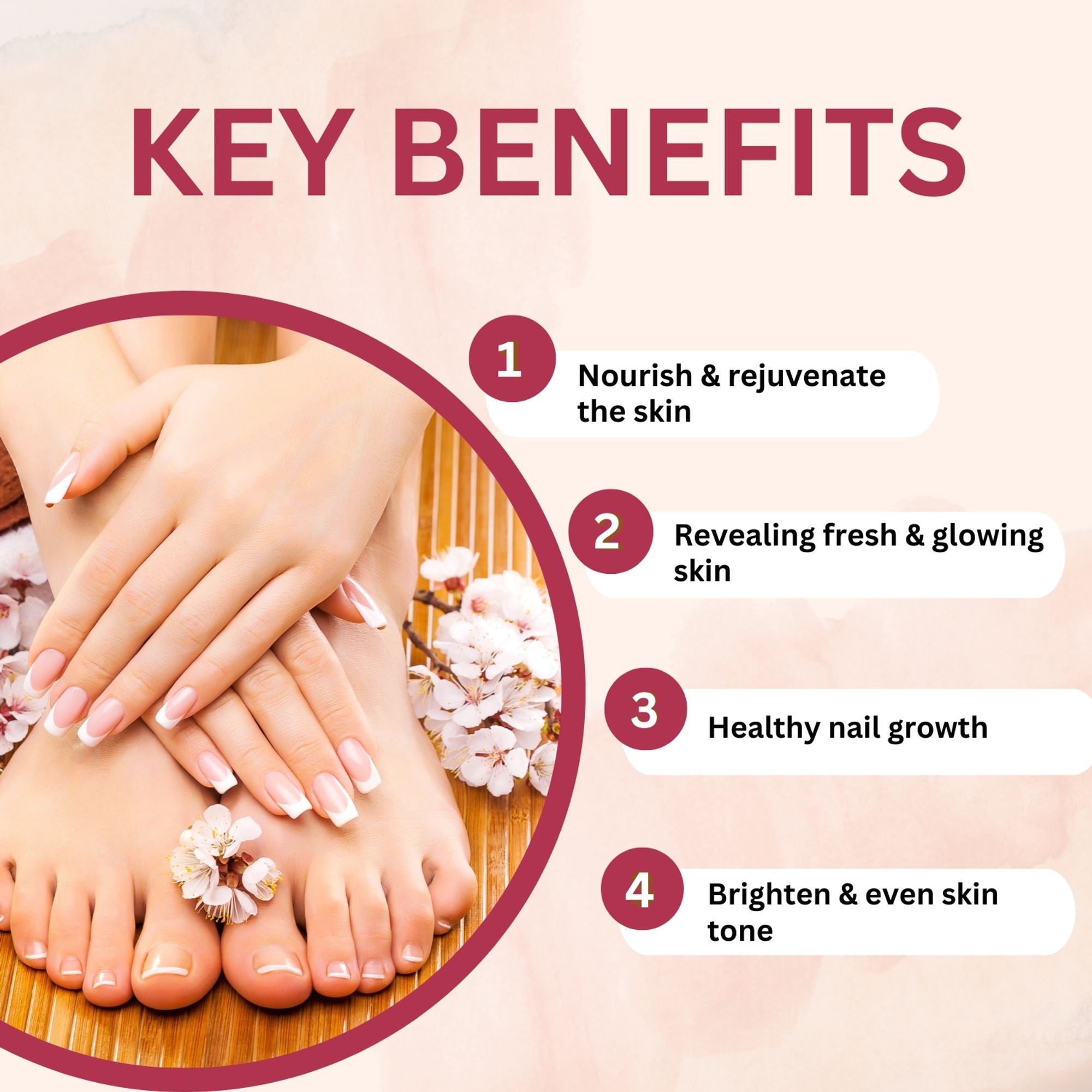 Aroma Treasure Brightening Sheen Mani - Pedi Kit - Single Time - Distacart