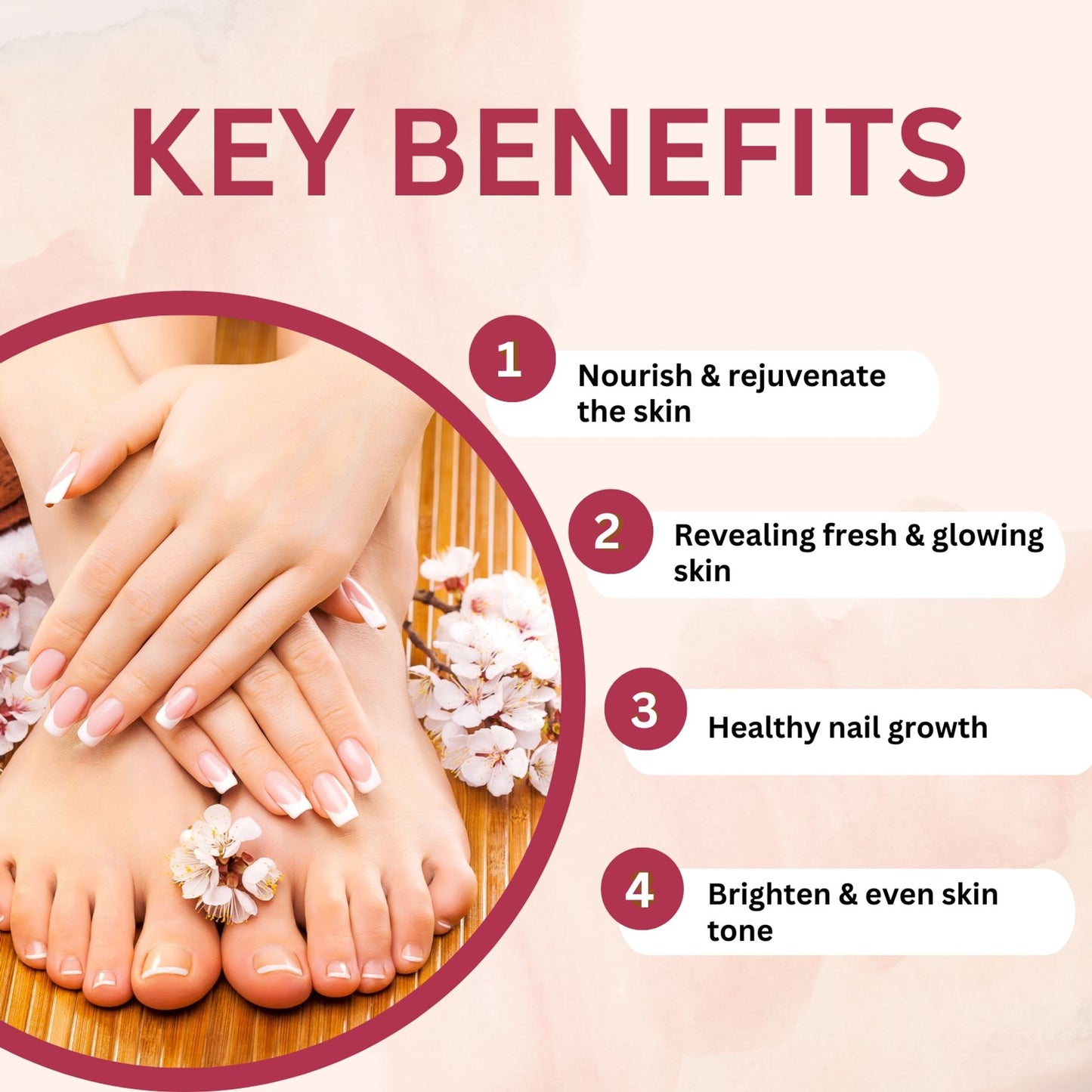 Aroma Treasure Brightening Sheen Mani - Pedi Kit - Single Time - Distacart
