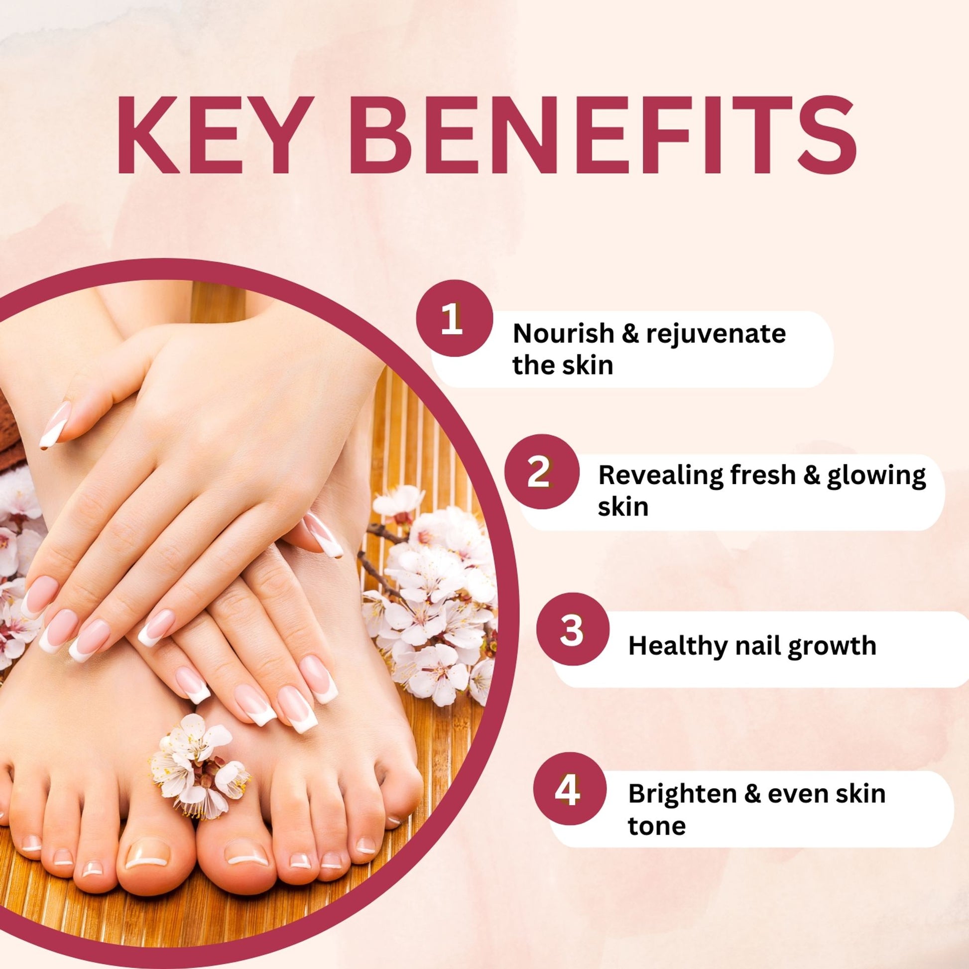 Aroma Treasure Brightening Sheen Mani - Pedi Kit - Single Time - Distacart