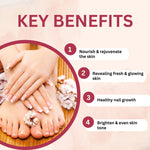 Thumbnail for Aroma Treasure Brightening Sheen Mani - Pedi Kit - Single Time - Distacart