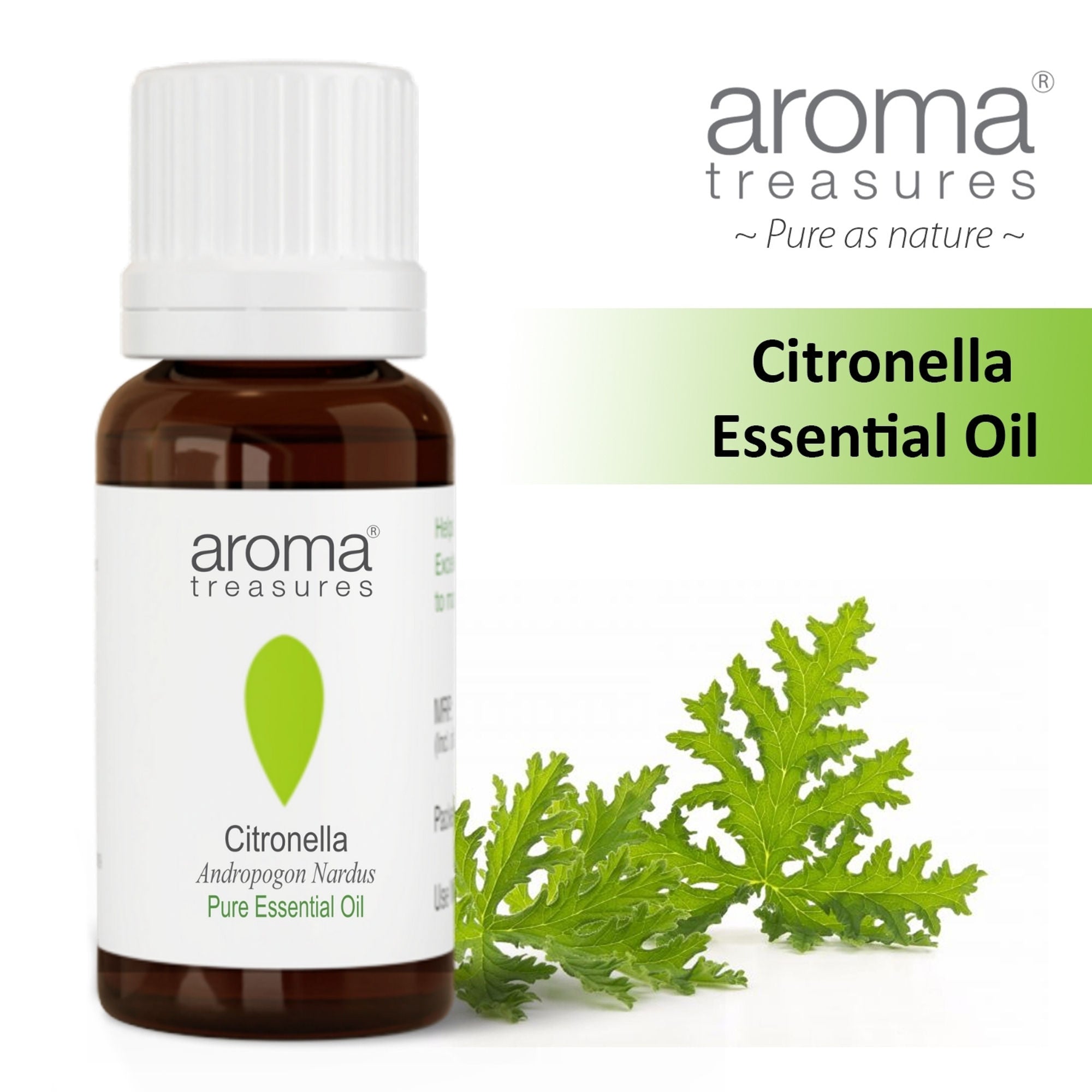 Aroma Treasures Citronella Pure Essential Oil - Distacart