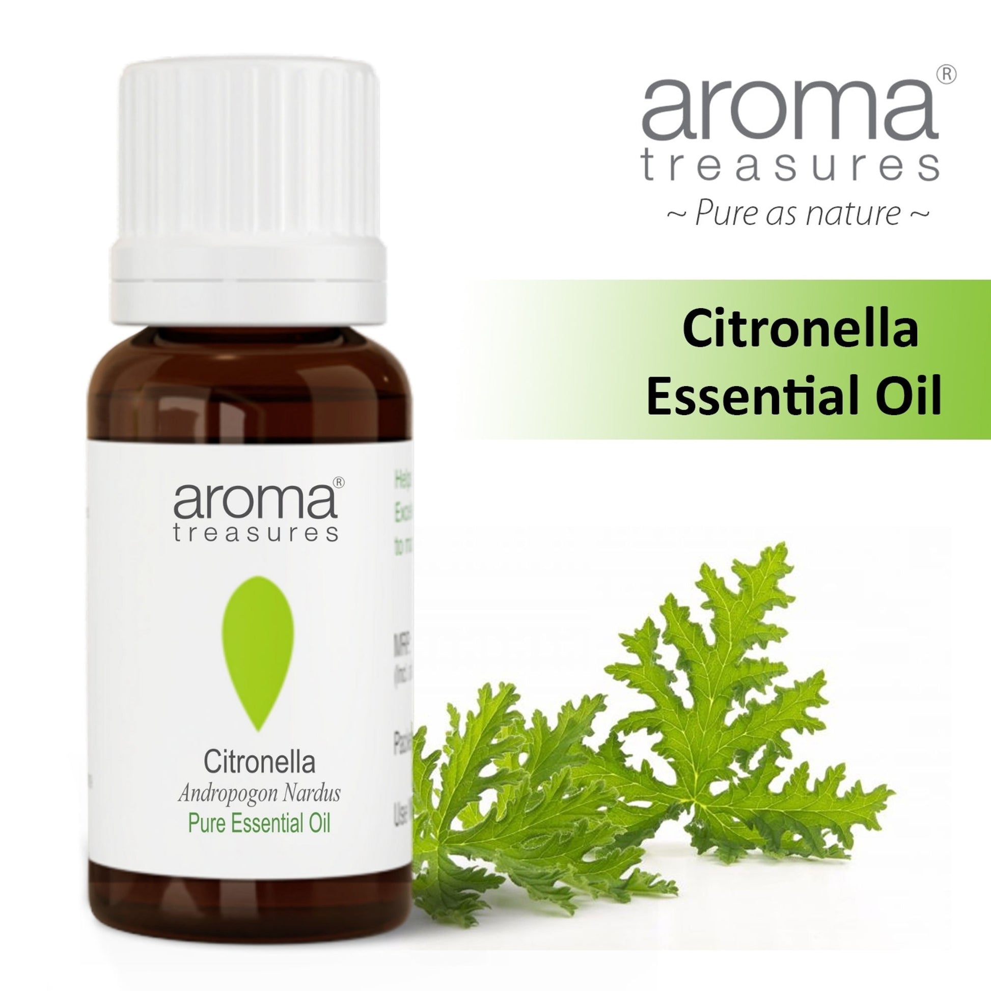 Aroma Treasures Citronella Pure Essential Oil - Distacart