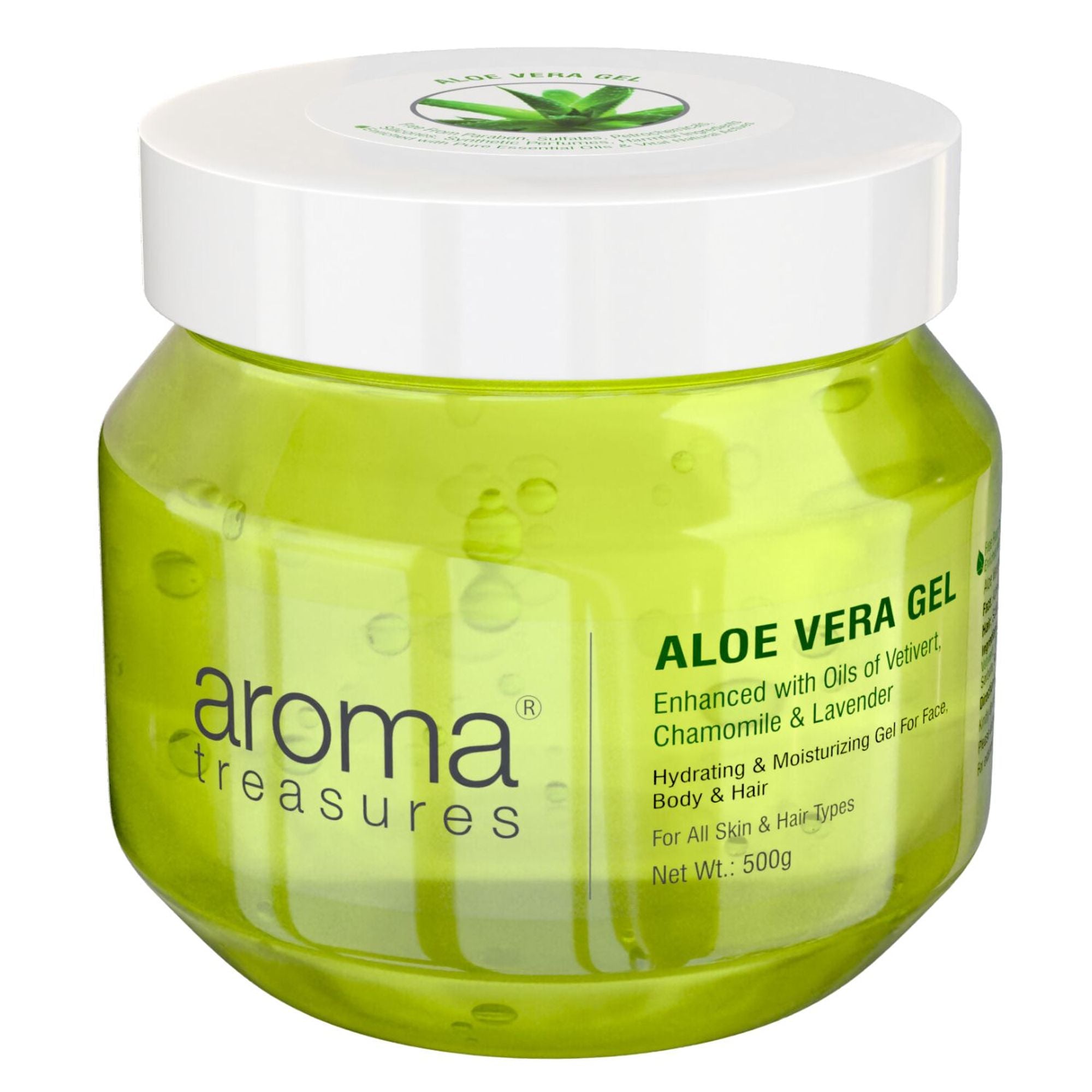 Aroma Treasures Aloe Vera Gel - 500g
