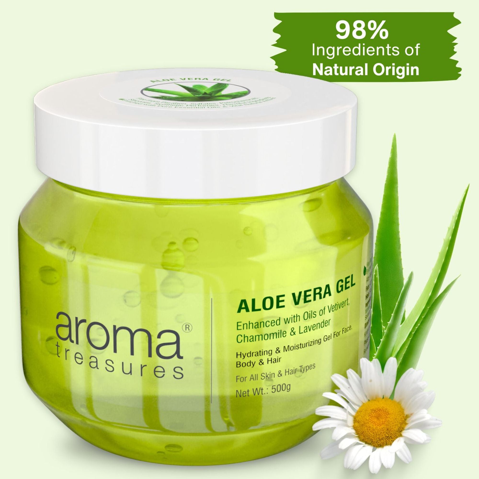 Aroma Treasures Aloe Vera Gel - Distacart