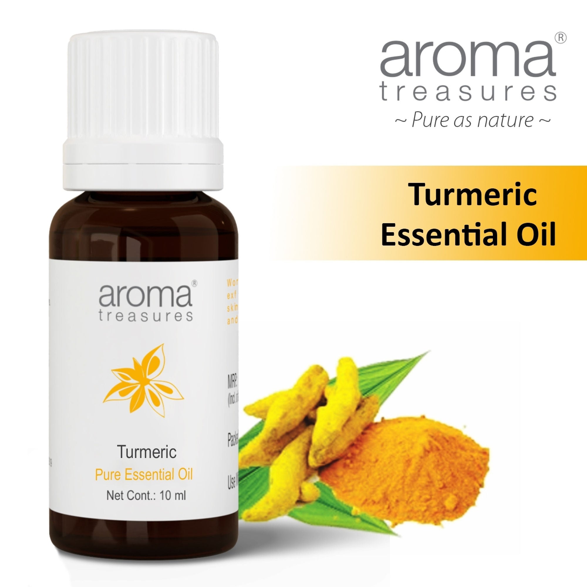 Aroma Treasures Turmeric Pure Essential Oil - Distacart