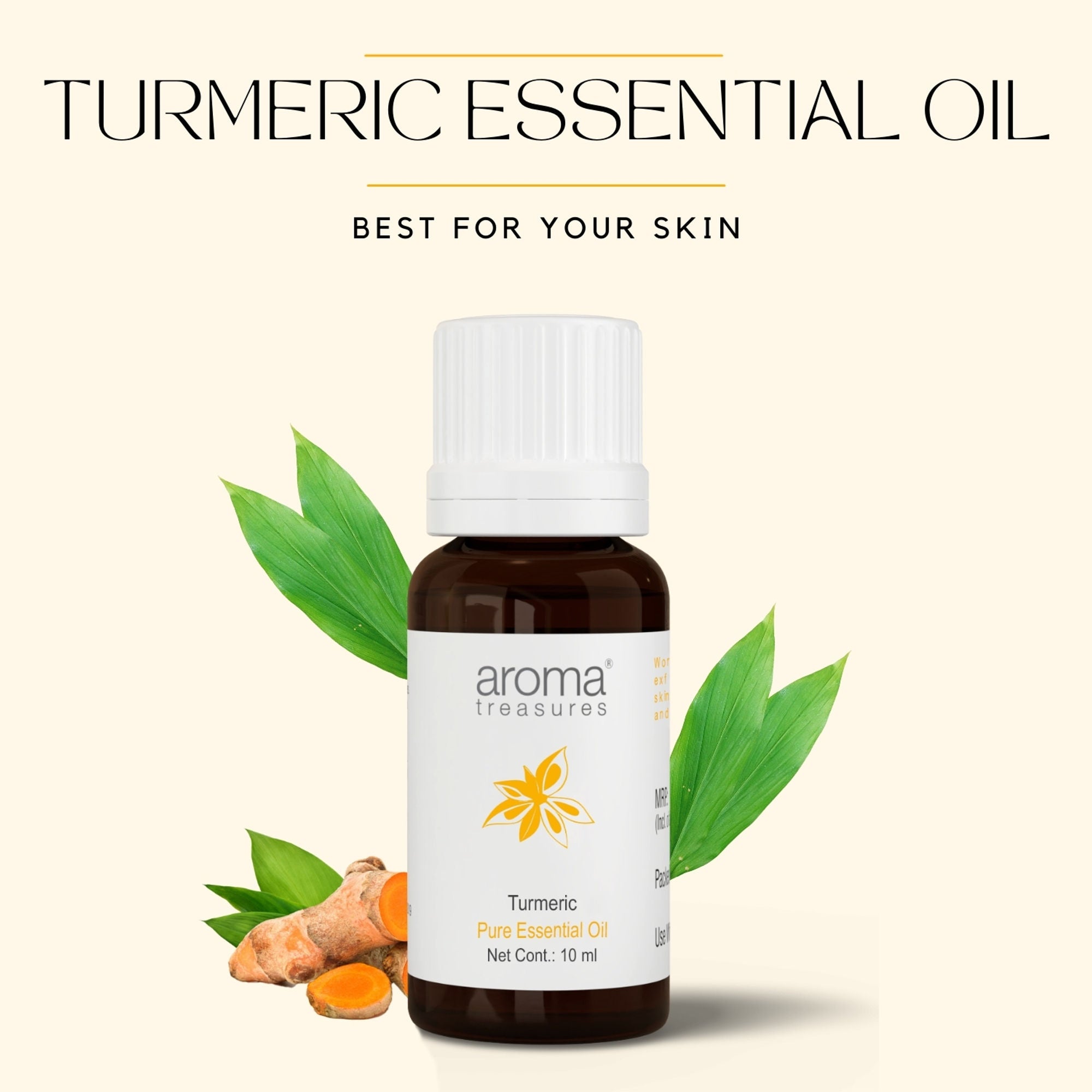 Aroma Treasures Turmeric Pure Essential Oil - Distacart