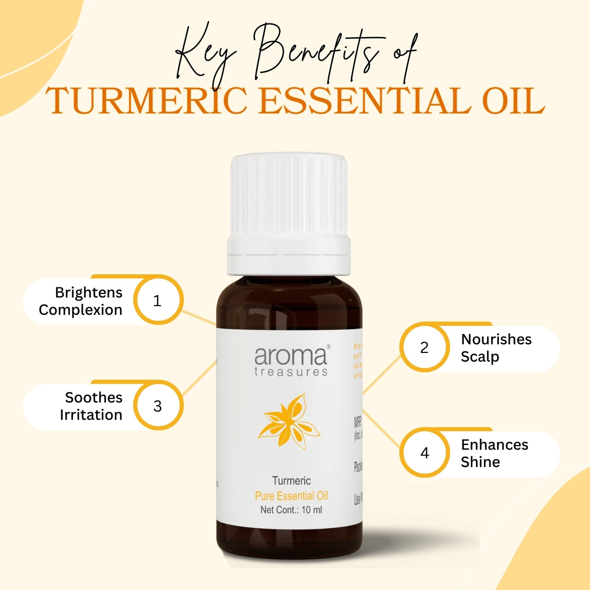 Aroma Treasures Turmeric Pure Essential Oil - Distacart