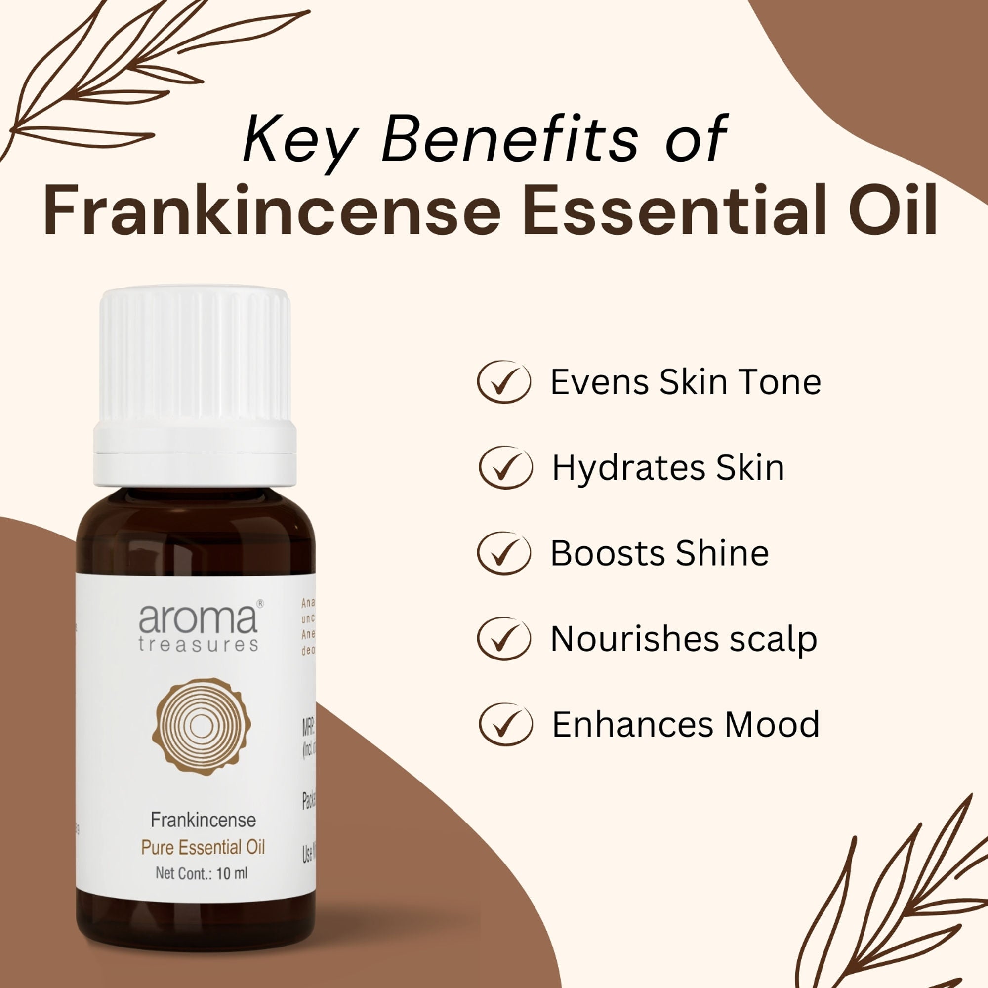 Aroma Treasures Frankincense Pure Essential Oil - Distacart