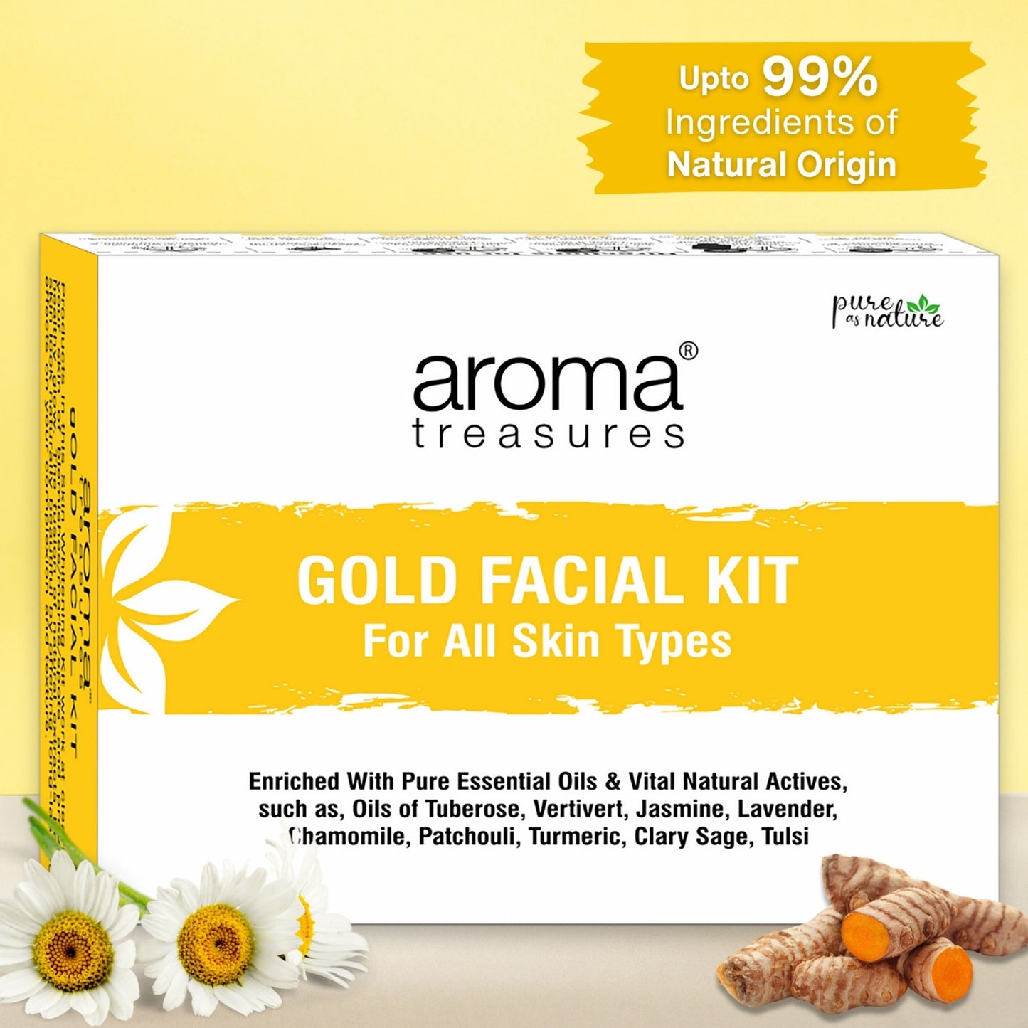 Aroma Treasures Gold Facial Kit - Distacart