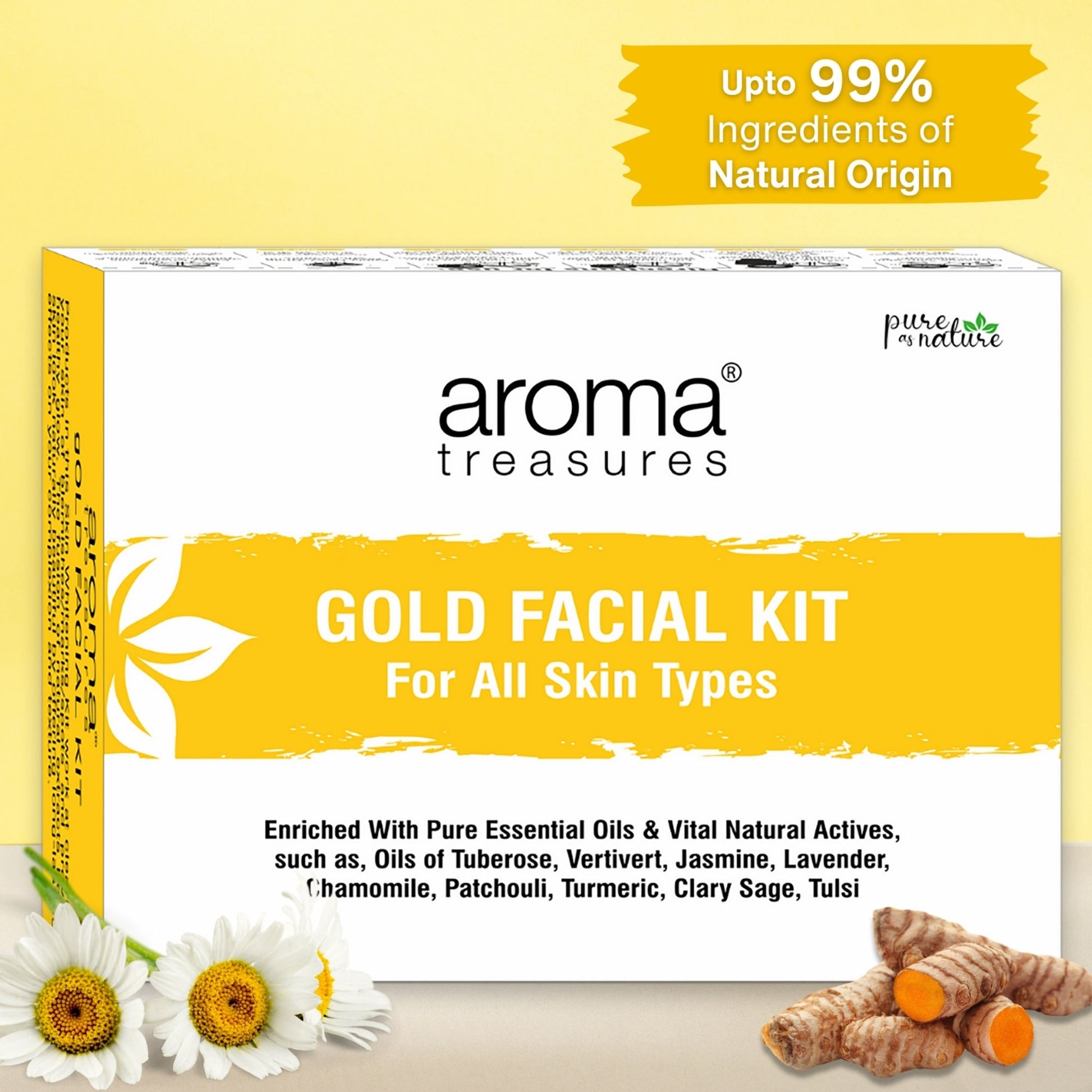 Aroma Treasures Gold Facial Kit - Distacart