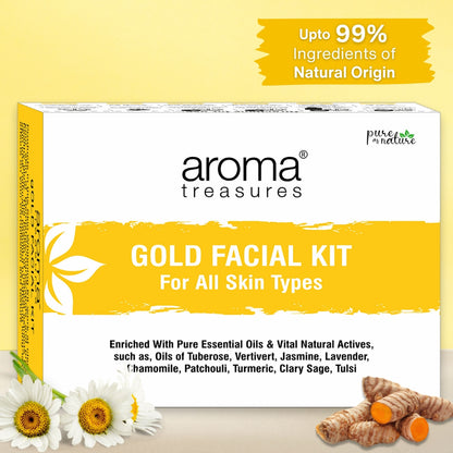 Aroma Treasures Gold Facial Kit - Distacart