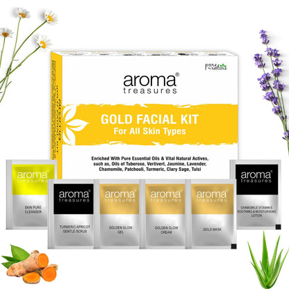 Aroma Treasures Gold Facial Kit - Distacart