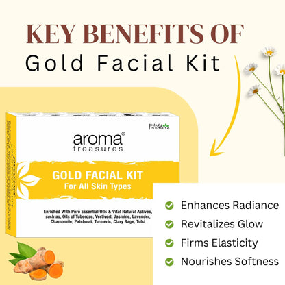 Aroma Treasures Gold Facial Kit - Distacart