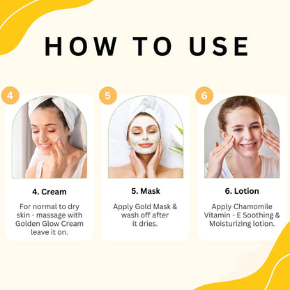 Aroma Treasures Gold Facial Kit - Distacart