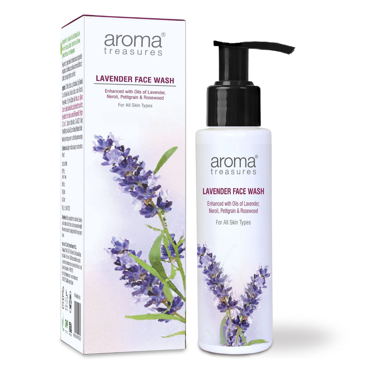 Aroma Treasures Lavender Face Wash - 100ml