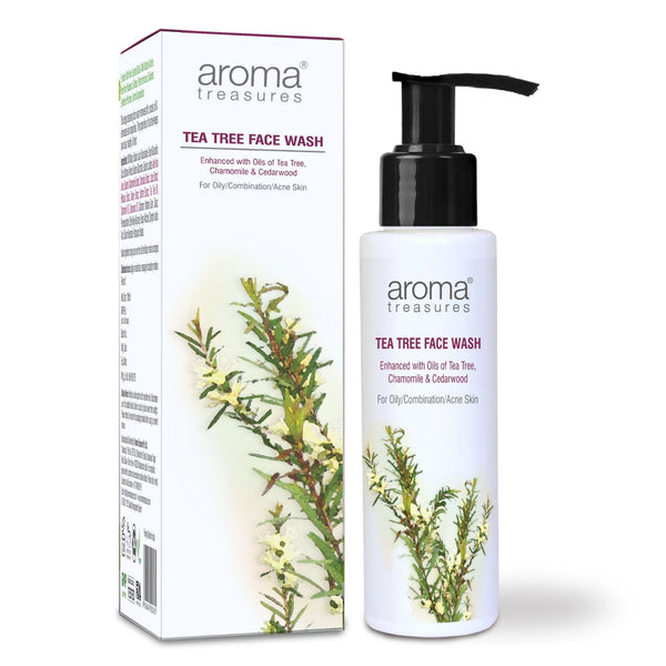 Aroma Treasures Tea Tree Face Wash - 100ml