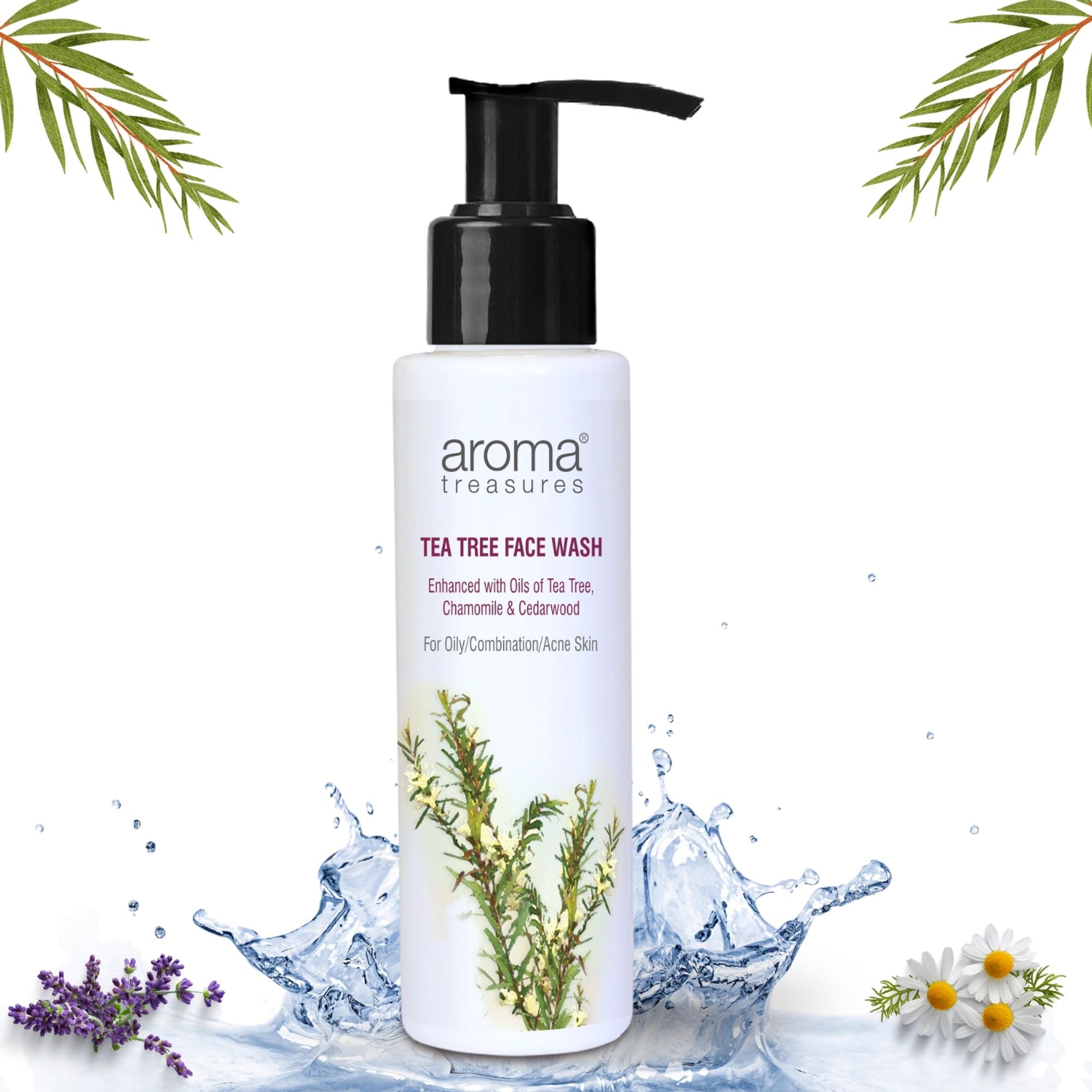 Aroma Treasures Tea Tree Face Wash