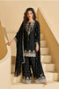 Evanik Black Chiffon with Embroidery Sequence, Thread Work Palazzo Set - Distacart