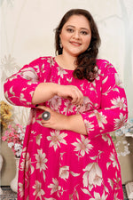 Thumbnail for Monjolika Fashion Rani Pink Ceremonial Rayon Designer Kurti