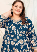 Thumbnail for Monjolika Fashion Morpeach Ceremonial Rayon Designer Kurti