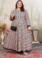 Thumbnail for Monjolika Fashion Beige Ceremonial Rayon Designer Kurti