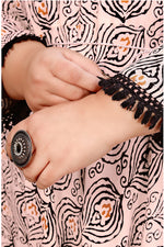 Thumbnail for Monjolika Fashion Beige Ceremonial Rayon Designer Kurti