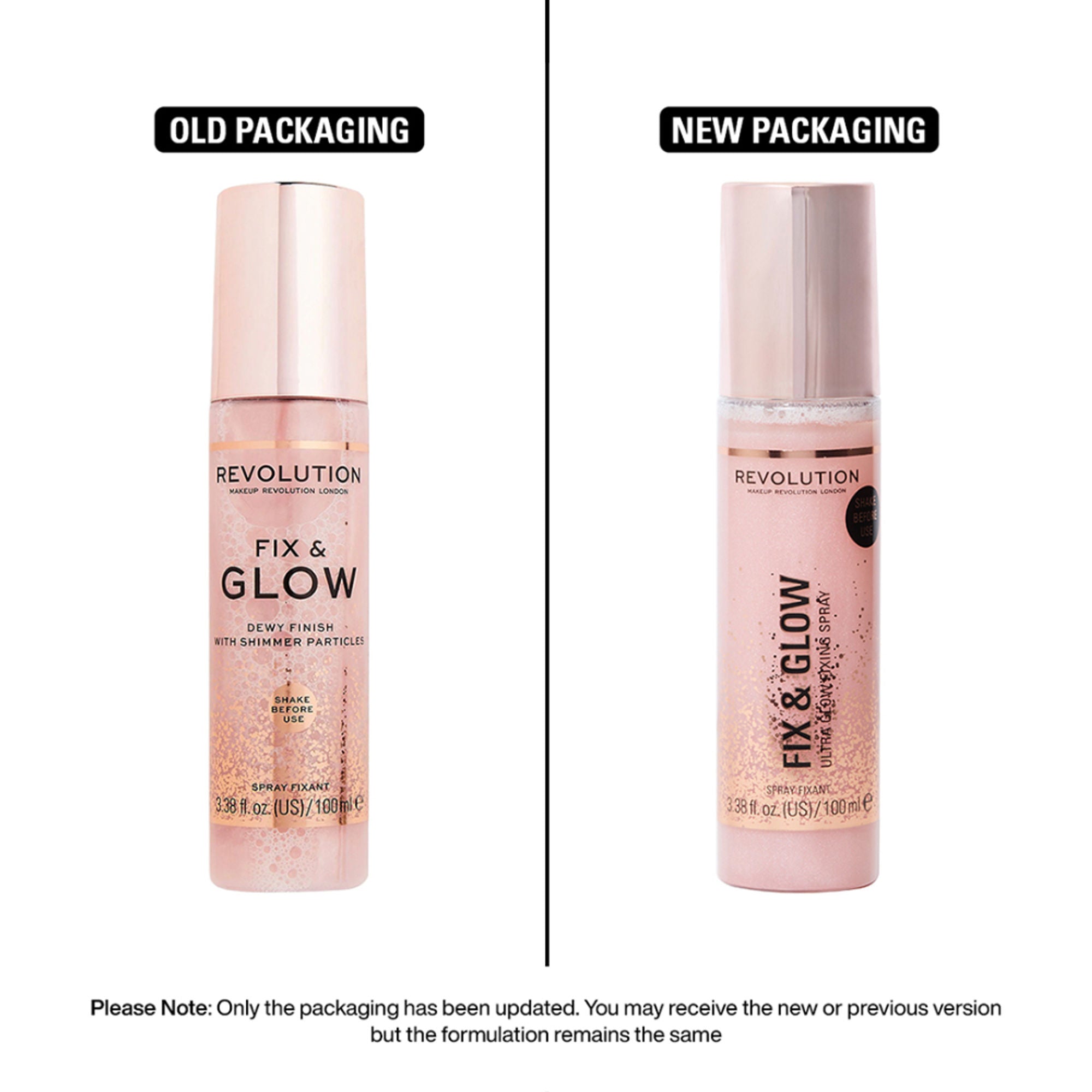 Makeup Revolution Fix & Glow Fixing Spray - Distacart