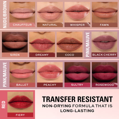 Makeup Revolution Air Blur Matte Liquid Lipstick - Rosewood - Distacart