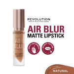 Thumbnail for Makeup Revolution Air Blur Matte Liquid Lipstick - Natural