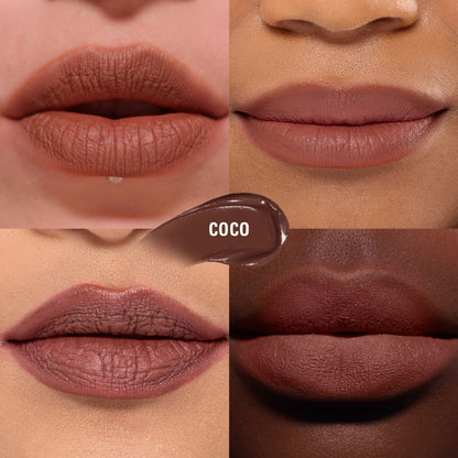 Makeup Revolution Air Blur Matte Liquid Lipstick - Coco - Distacart
