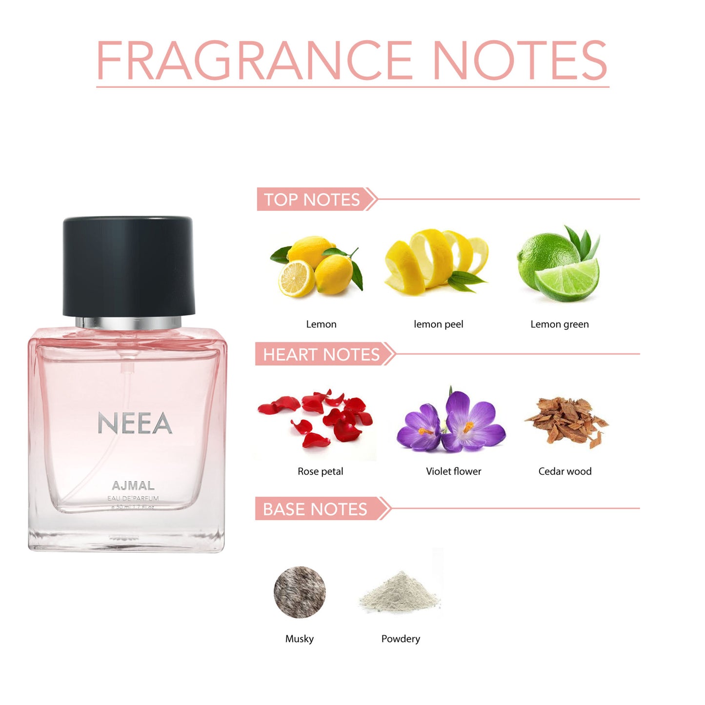 Ajmal India Neea EDP Perfume For Women. - Dista