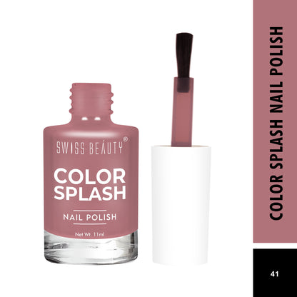 Swiss Beauty Color Splash Nail Polish - Shade-41 - Distacart