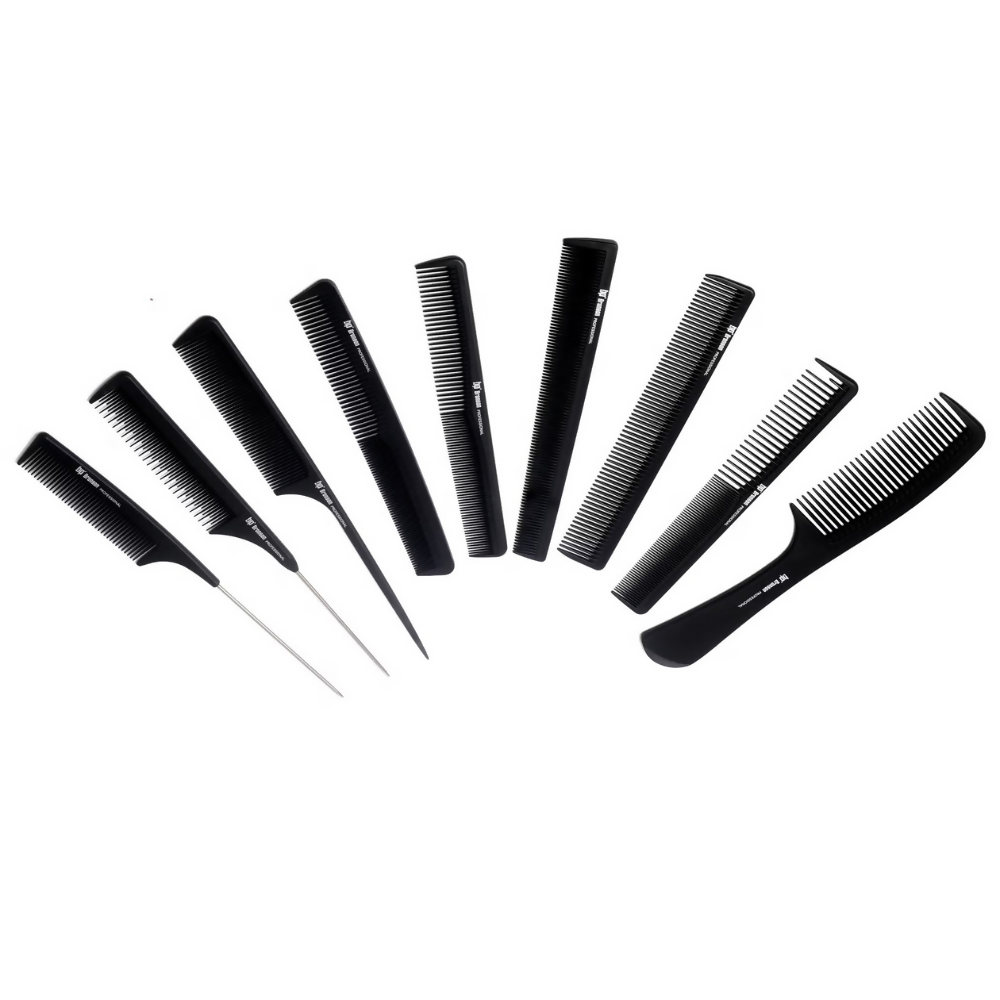 Bronson Professional 9 Pcs Hair Combs Set - Dista