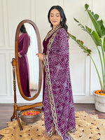 Thumbnail for The52 Viscose Silk Fabric work Straight cut Kurta, Pant and Dupatta Set