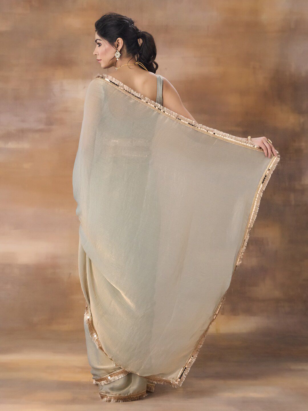 kasee Silk Embellished Saree - Distacart
