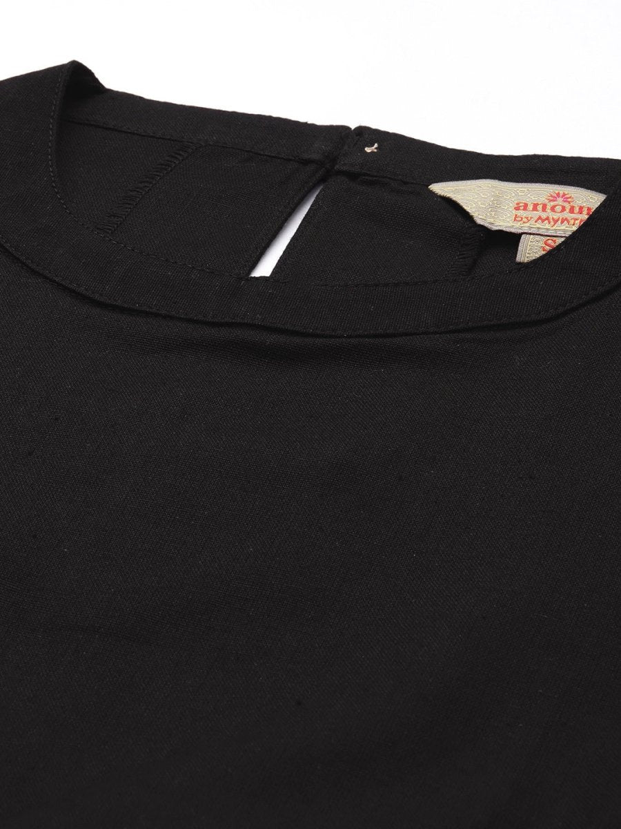 Anouk Women Regular Pure Cotton Kurta with Palazzos - Distacart