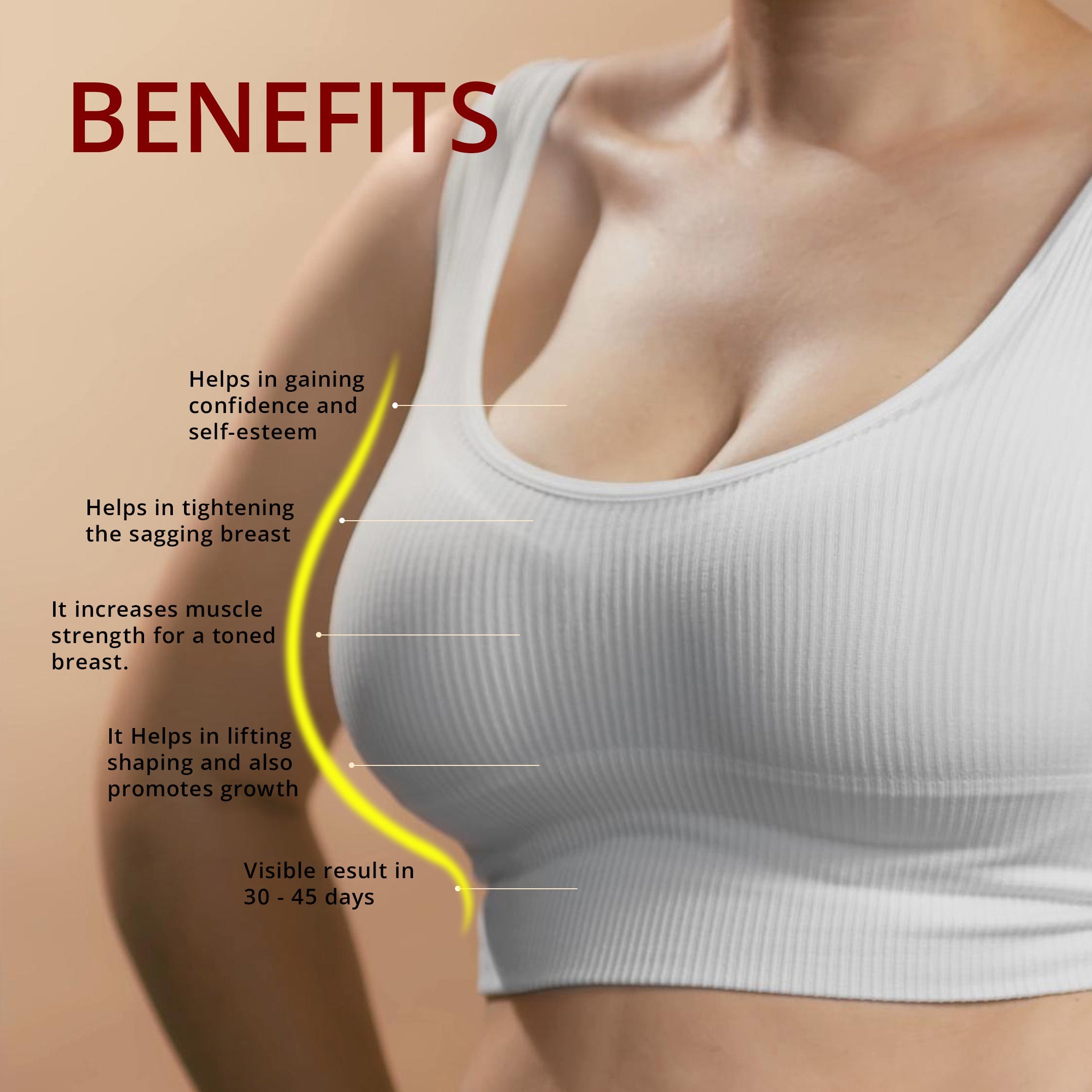 ARM Pearl Bust Blossom Cream with Adipofill'in| For Breast Tightening, Lifting & Toning | For Women - Distacart