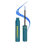 Thumbnail for CHIPMUNK Strike Out Metallic Liquid Eyeliner - 21 Mykonos Blue