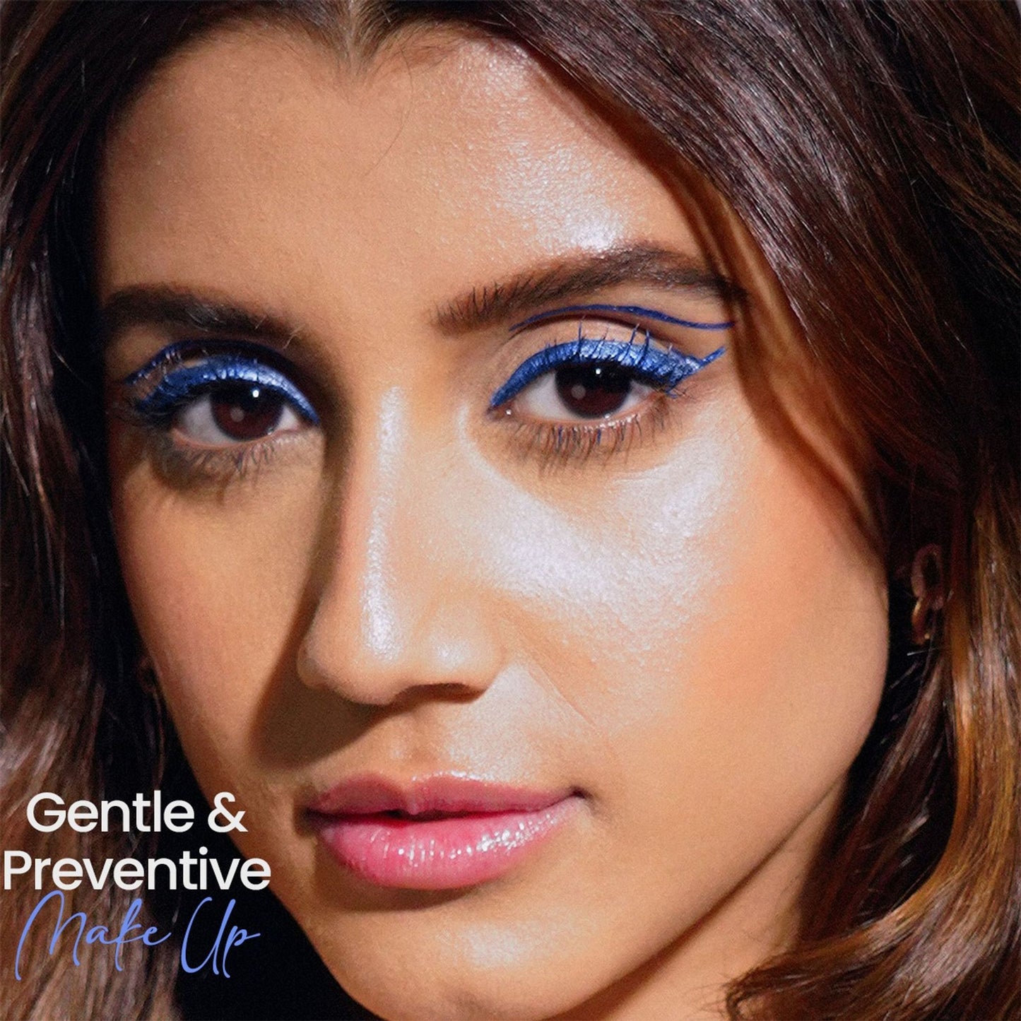 CHIPMUNK Strike Out Metallic Liquid Eyeliner - 21 Mykonos Blue - Distacart