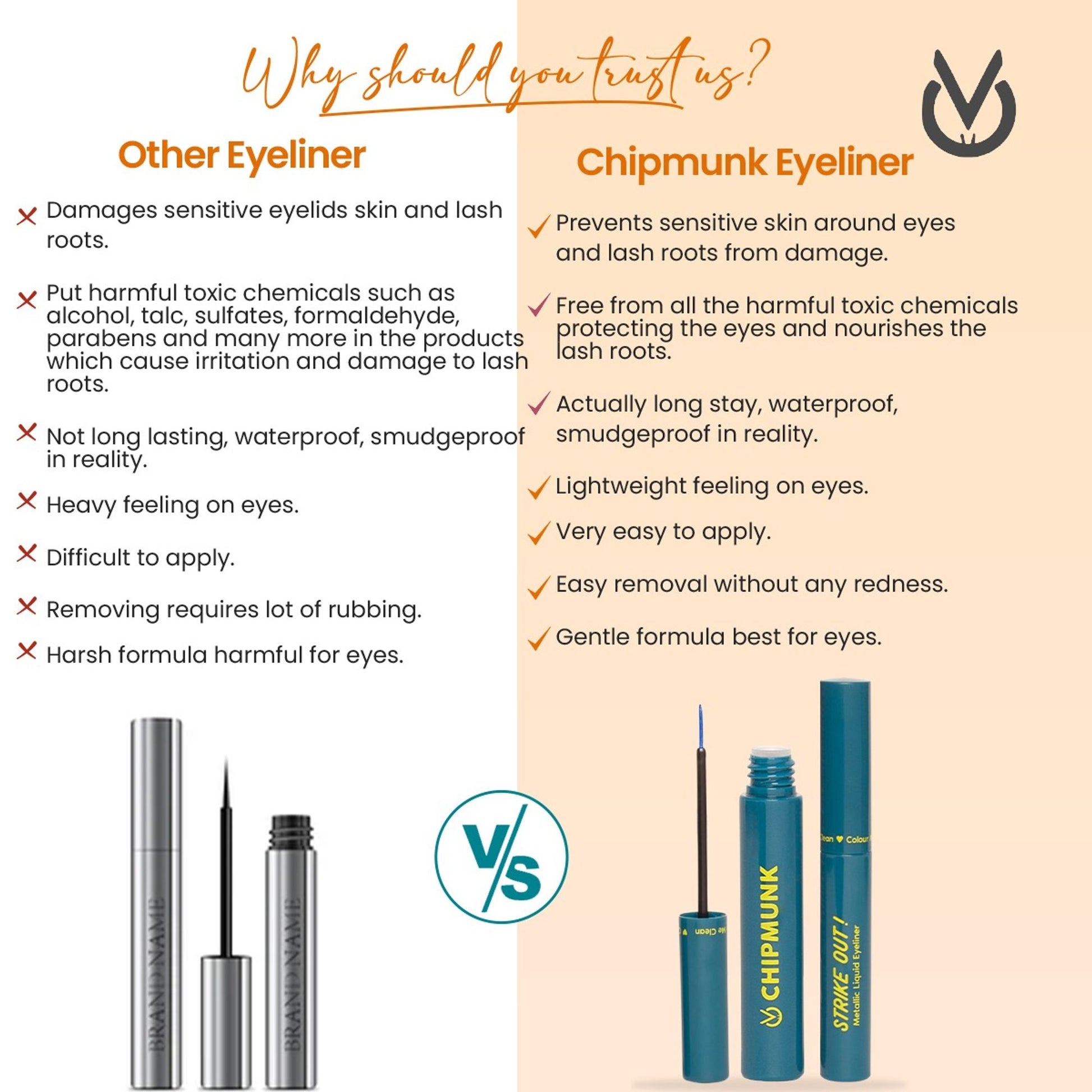 CHIPMUNK Strike Out Metallic Liquid Eyeliner - 21 Mykonos Blue - Distacart