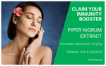 Thumbnail for bliss welness immune health giloy biopiperine veg tablet