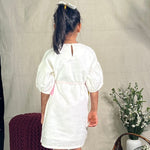 Thumbnail for ArthLife Off-White Donuts Embroidered Dress - Distacart