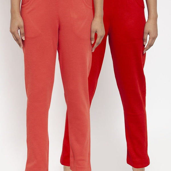 TAG 7 Women Pack of 2 Wool Blend Ankle-Length Acrylic Leggings Pants - Distacart