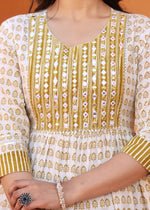 Thumbnail for Alvano Printed 3Pcs Kurti Set for Women's and Girls Rayon - Distacart