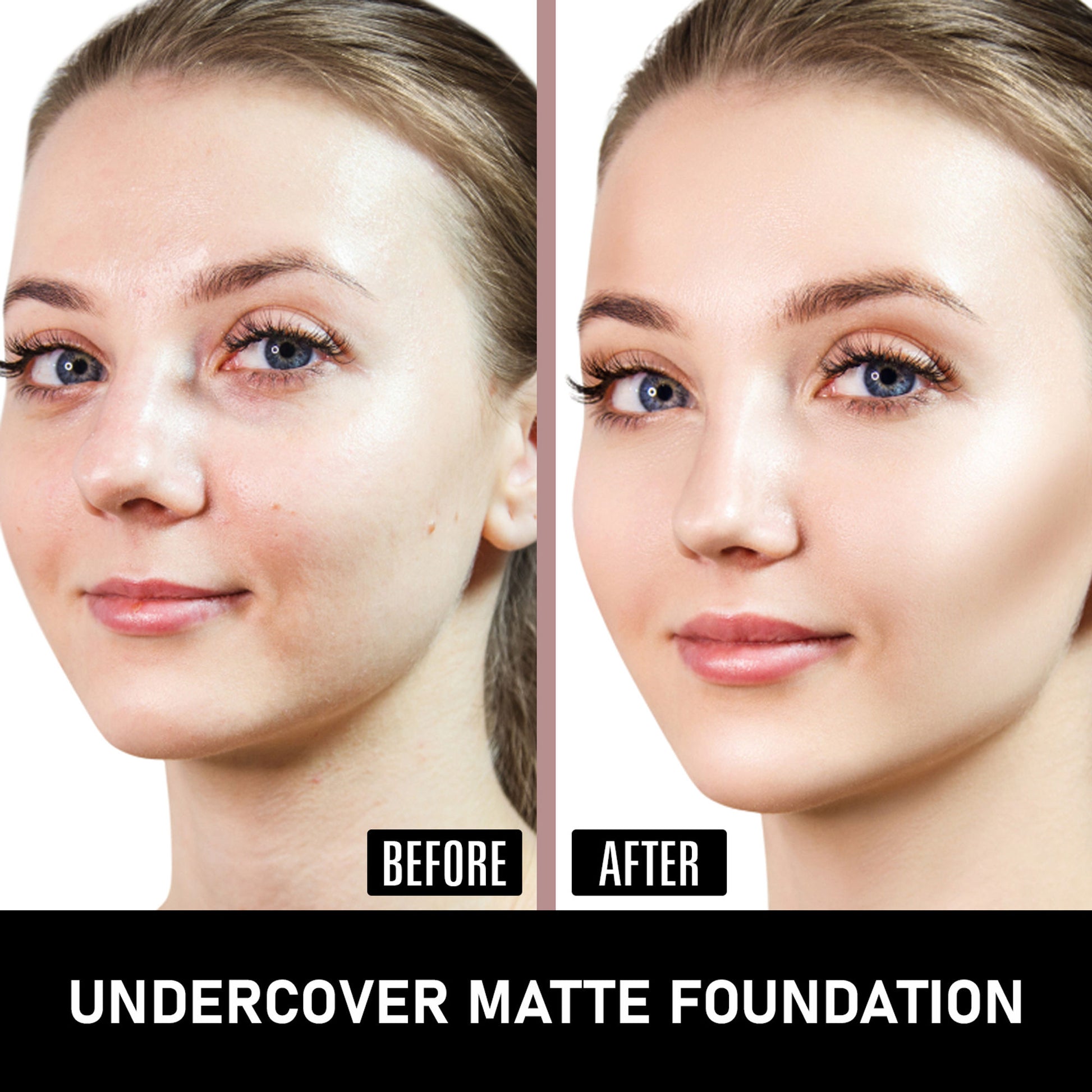 Matt Look Undercover 24Hr Full Coverage & Oil Control Matte Foundation - Beige - Distacart
