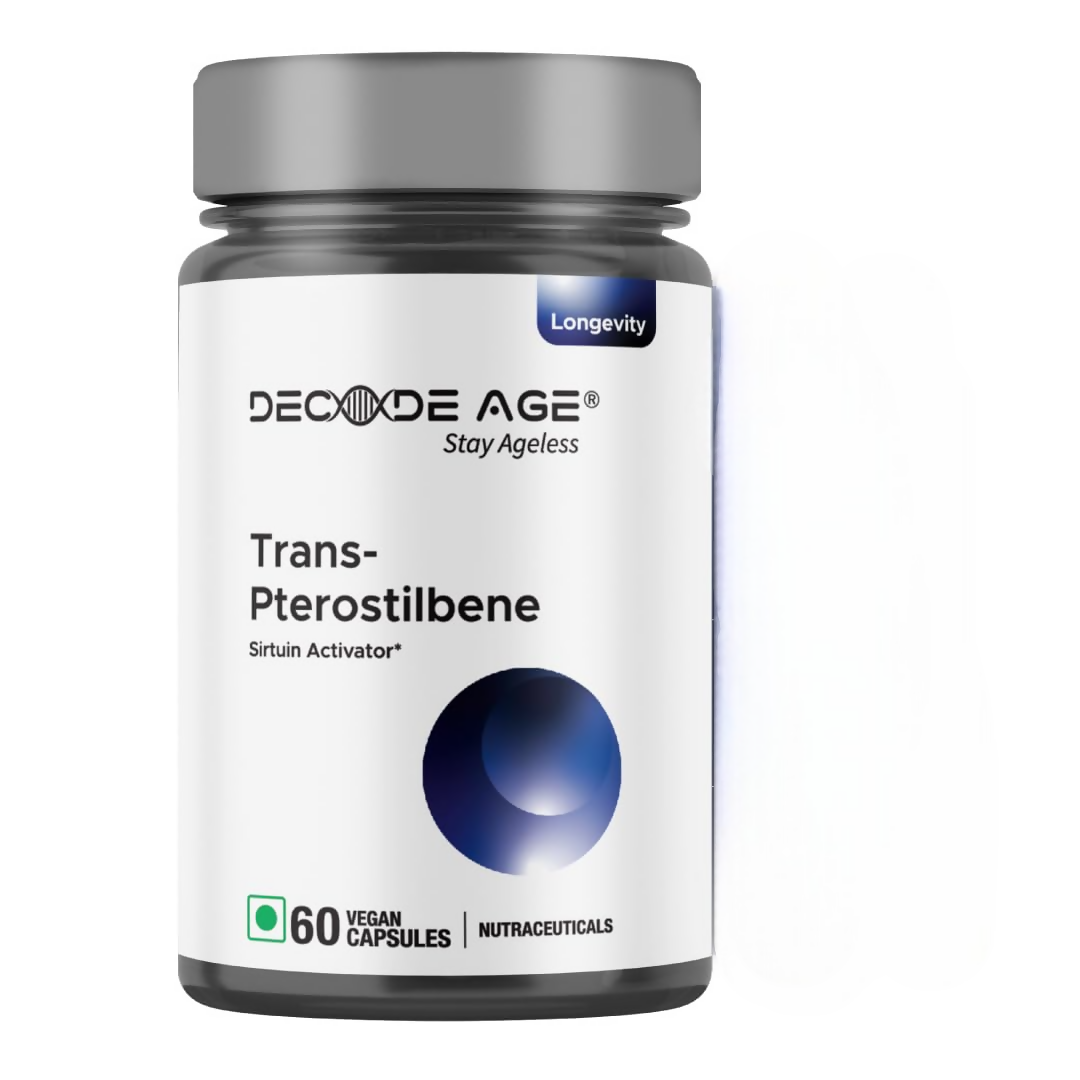 Decode Age 99% Pure Trans-Pterostilbene Capsules - Distacart