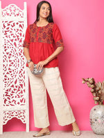 Thumbnail for TAG 7 Women Flared Palazzos